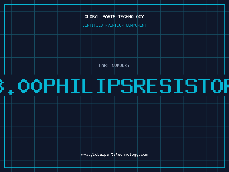 Aviation Part 9898.00PHILIPSRESISTORWP9
