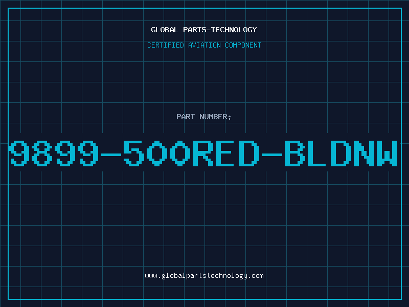 Aviation Part 9899-500RED-BLDNW