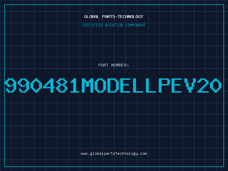 Aviation Part 990481MODELLPEV20