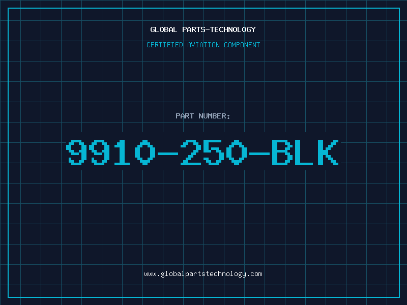 Aviation Part 9910-250-BLK