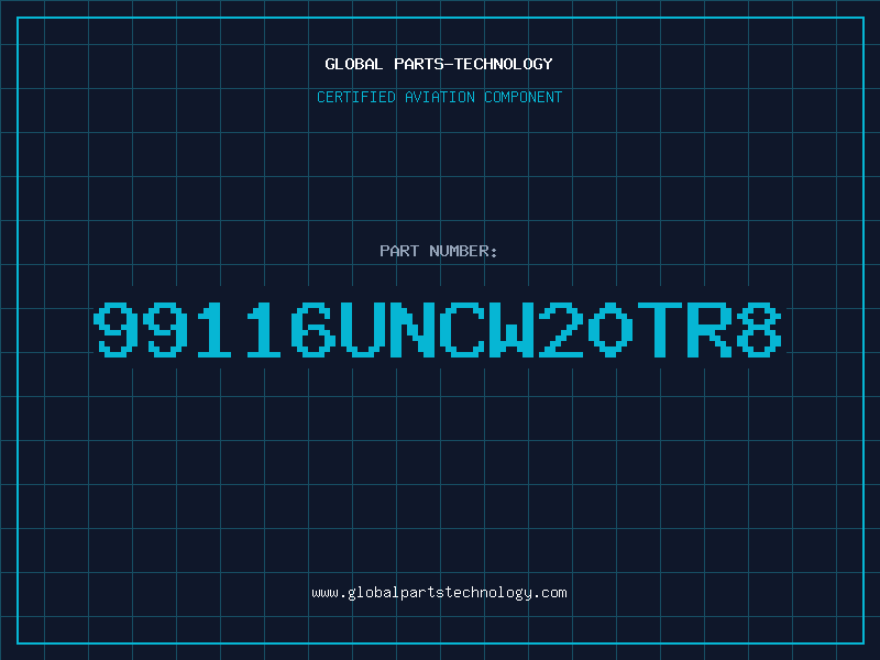 Aviation Part 99116UNCW20TR8