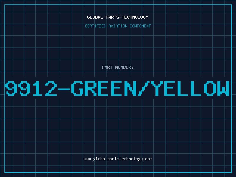 Aviation Part 9912-GREEN/YELLOW