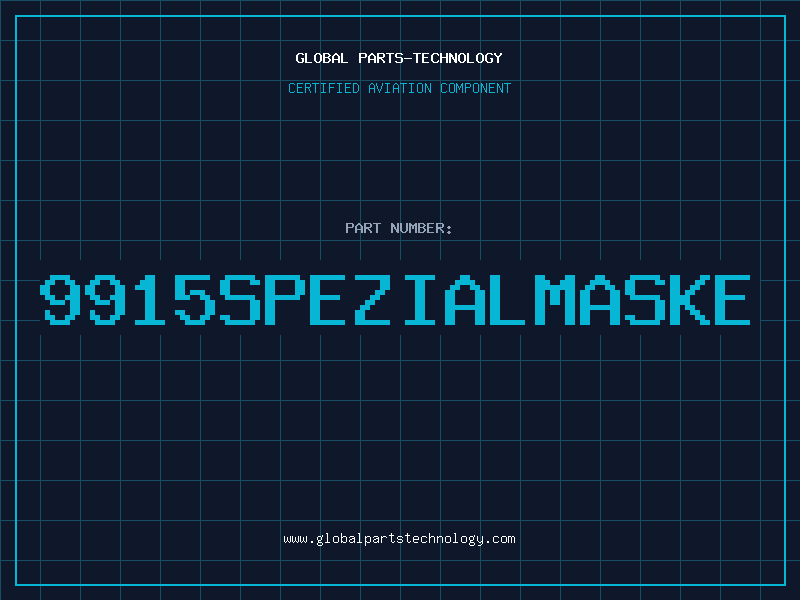 Aviation Part 9915SPEZIALMASKE
