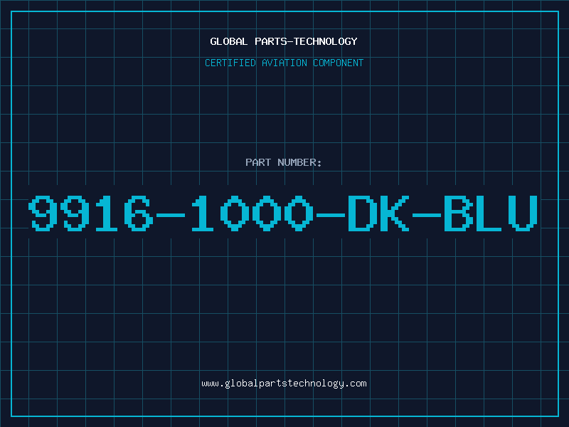 Aviation Part 9916-1000-DK-BLU