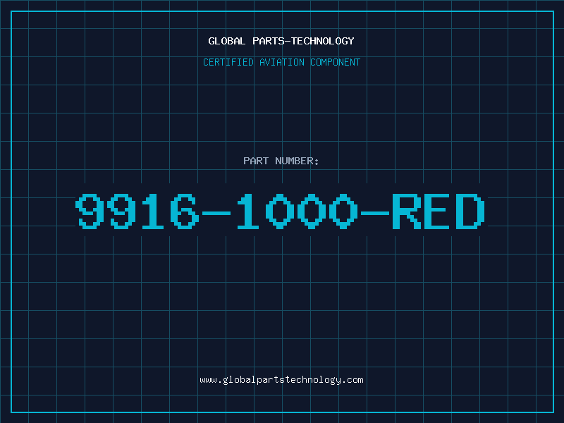 Aviation Part 9916-1000-RED
