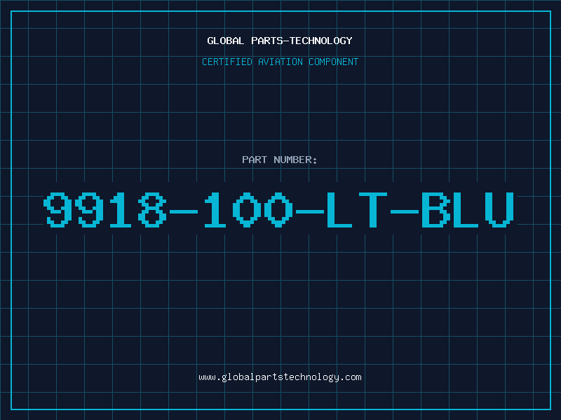 Aviation Part 9918-100-LT-BLU