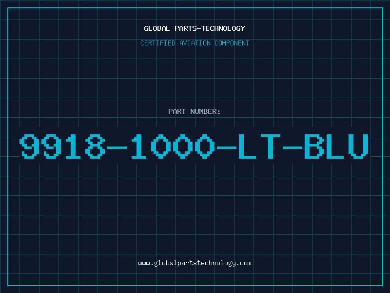 Aviation Part 9918-1000-LT-BLU