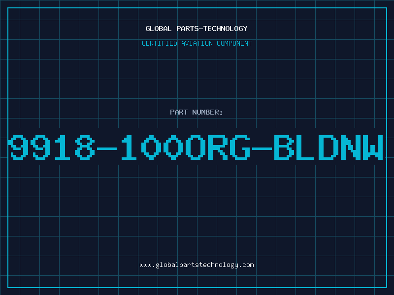 Aviation Part 9918-100ORG-BLDNW
