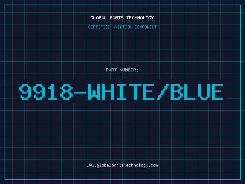 Aviation Part 9918-WHITE/BLUE