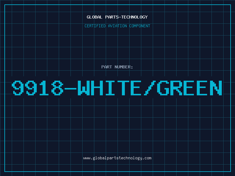 Aviation Part 9918-WHITE/GREEN