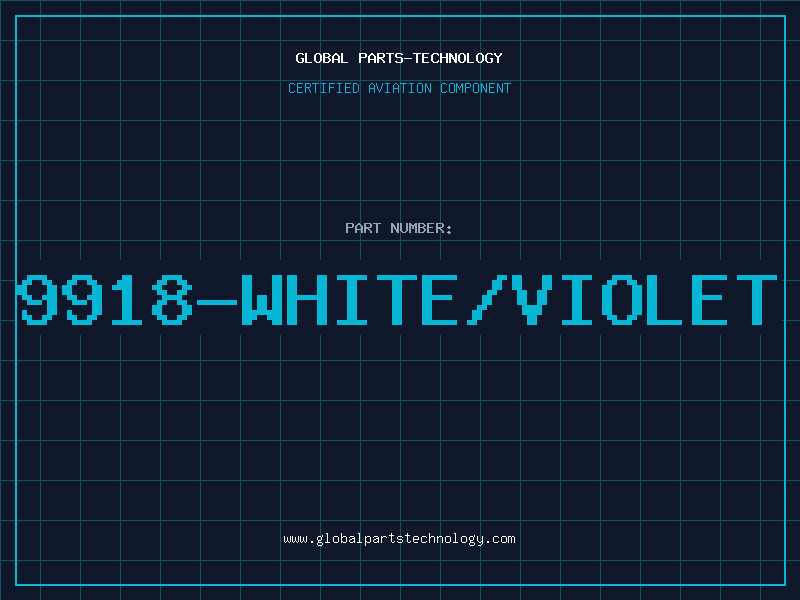 Aviation Part 9918-WHITE/VIOLET