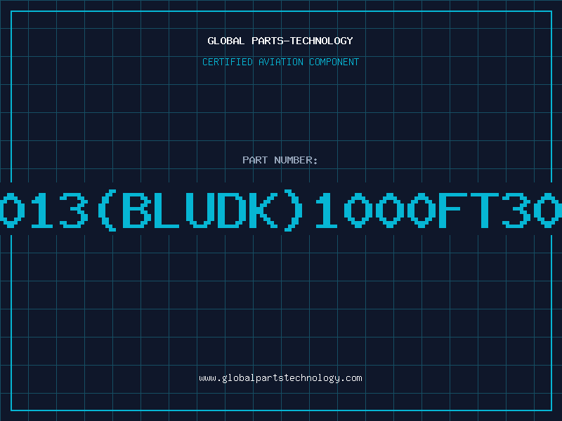 Aviation Part 9918013(BLUDK)1000FT305MTR