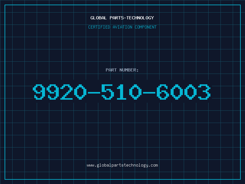 Aviation Part 9920-510-6003