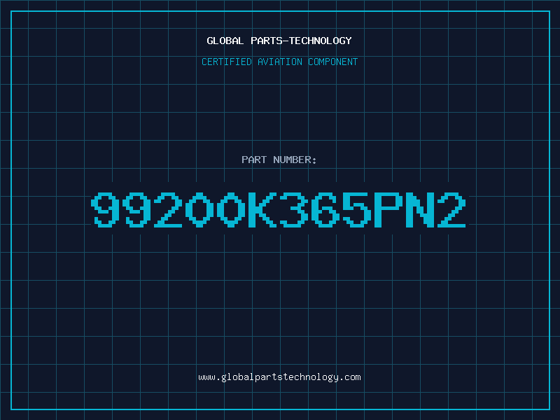 Aviation Part 99200K365PN2
