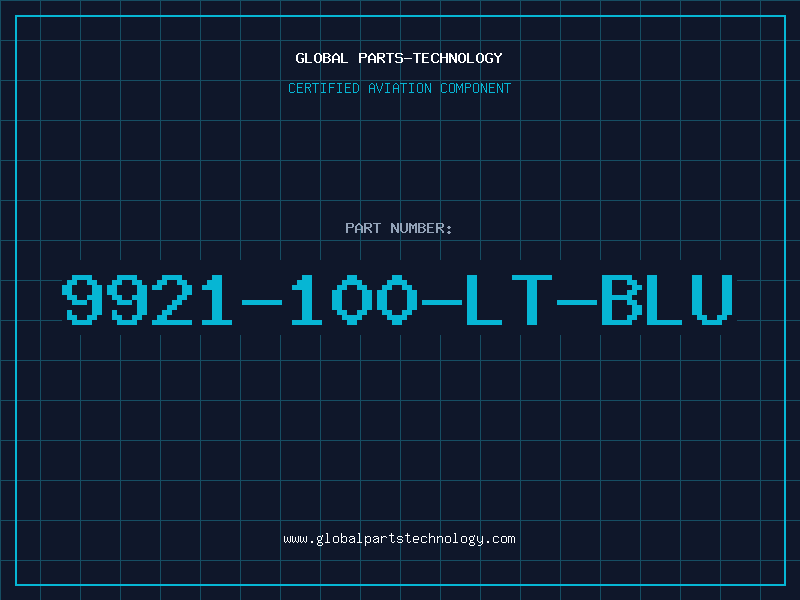 Aviation Part 9921-100-LT-BLU