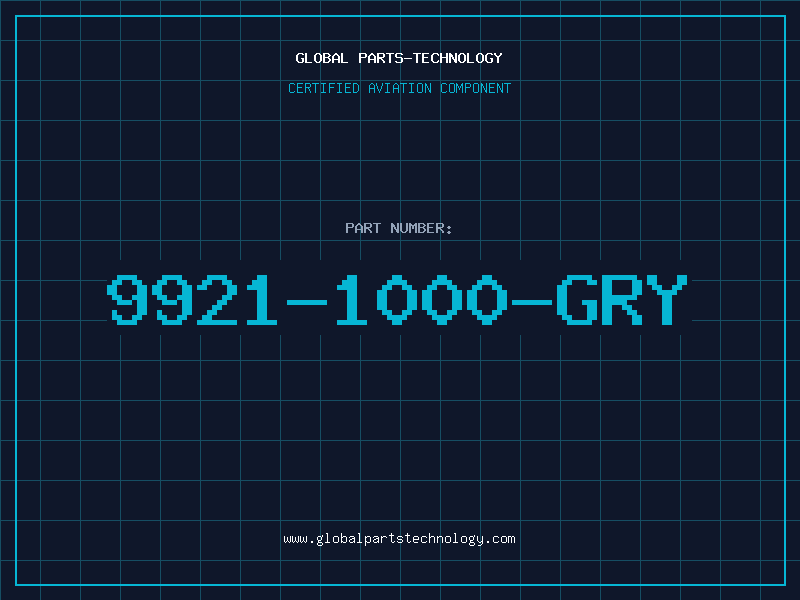Aviation Part 9921-1000-GRY