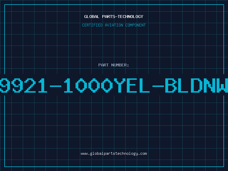 Aviation Part 9921-1000YEL-BLDNW