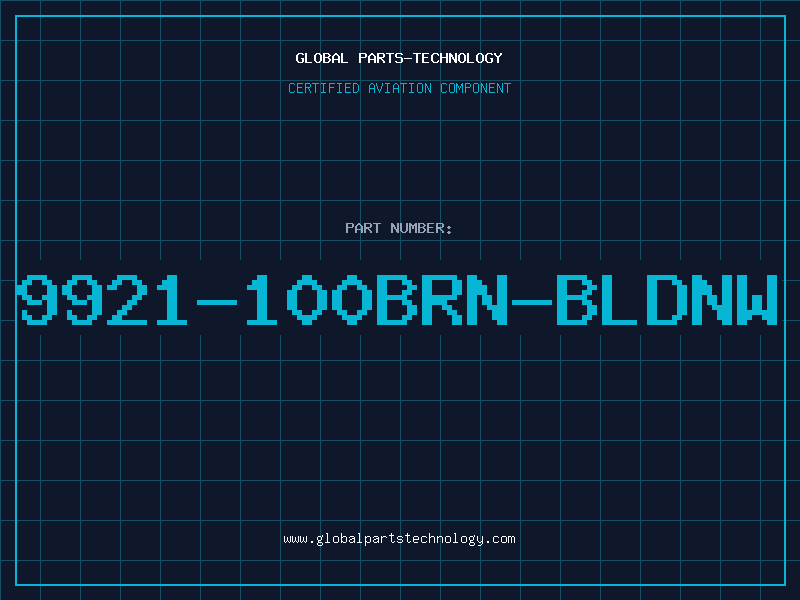 Aviation Part 9921-100BRN-BLDNW