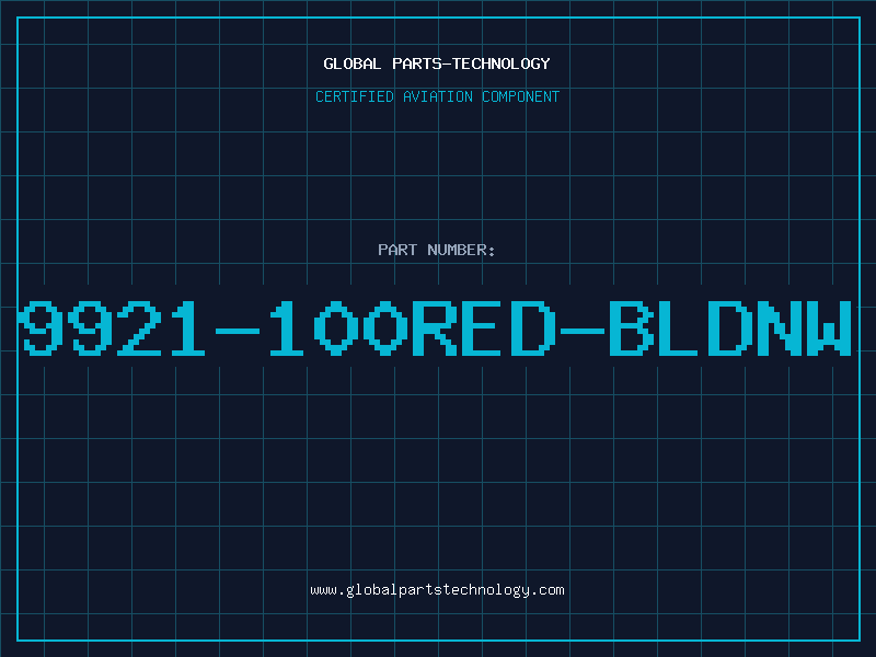 Aviation Part 9921-100RED-BLDNW