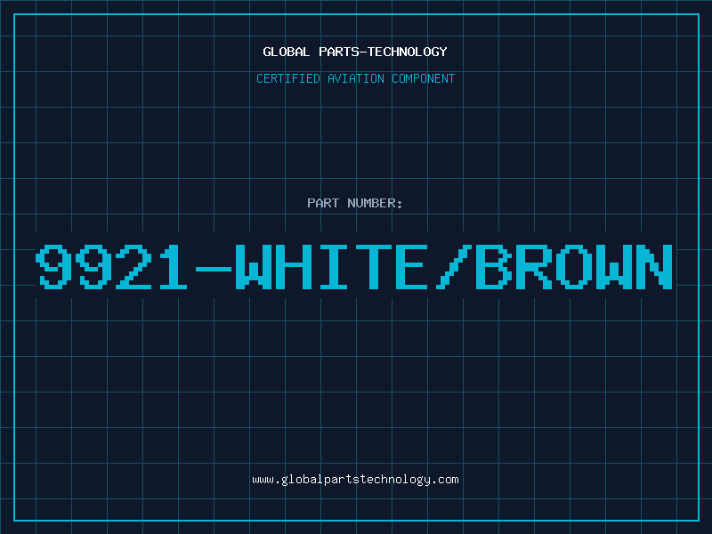 Aviation Part 9921-WHITE/BROWN