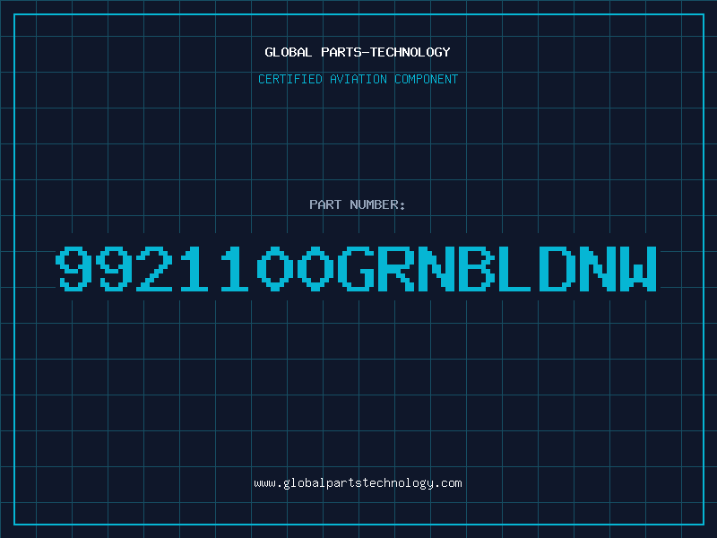 Aviation Part 9921100GRNBLDNW