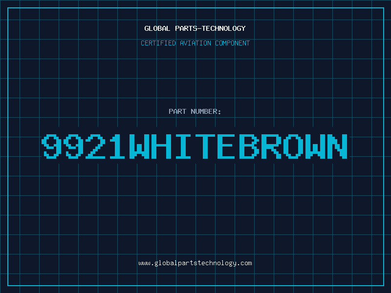 Aviation Part 9921WHITEBROWN