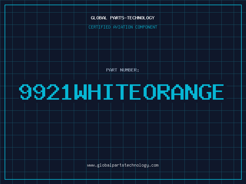 Aviation Part 9921WHITEORANGE