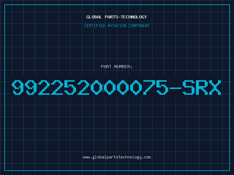 Aviation Part 992252000075-SRX