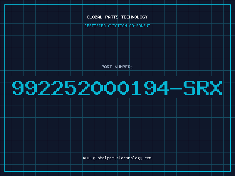 Aviation Part 992252000194-SRX