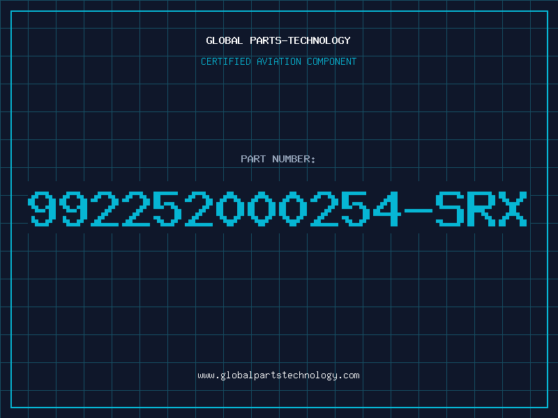 Aviation Part 992252000254-SRX
