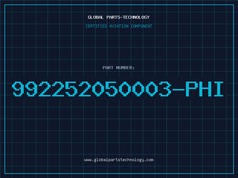 Aviation Part 992252050003-PHI