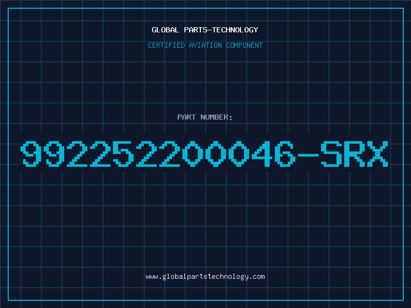 Aviation Part 992252200046-SRX