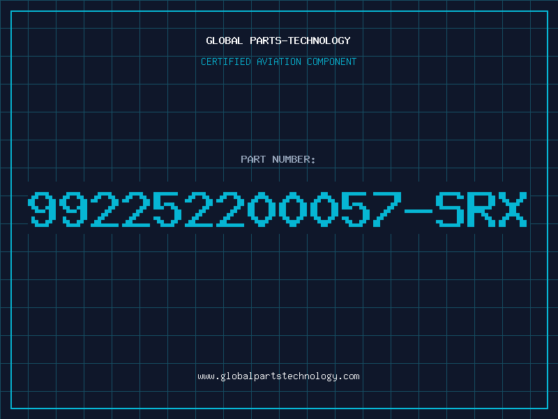 Aviation Part 992252200057-SRX
