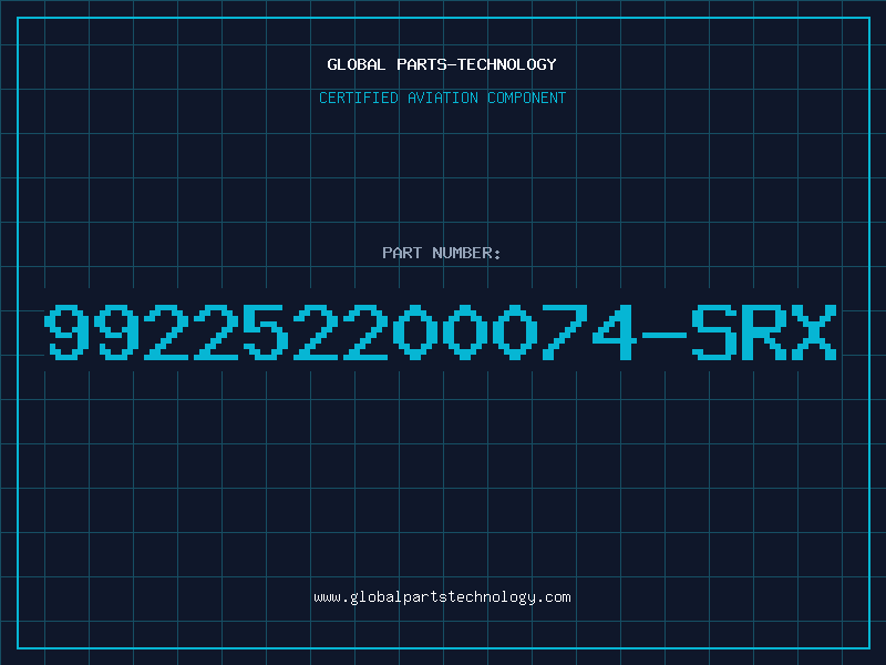 Aviation Part 992252200074-SRX