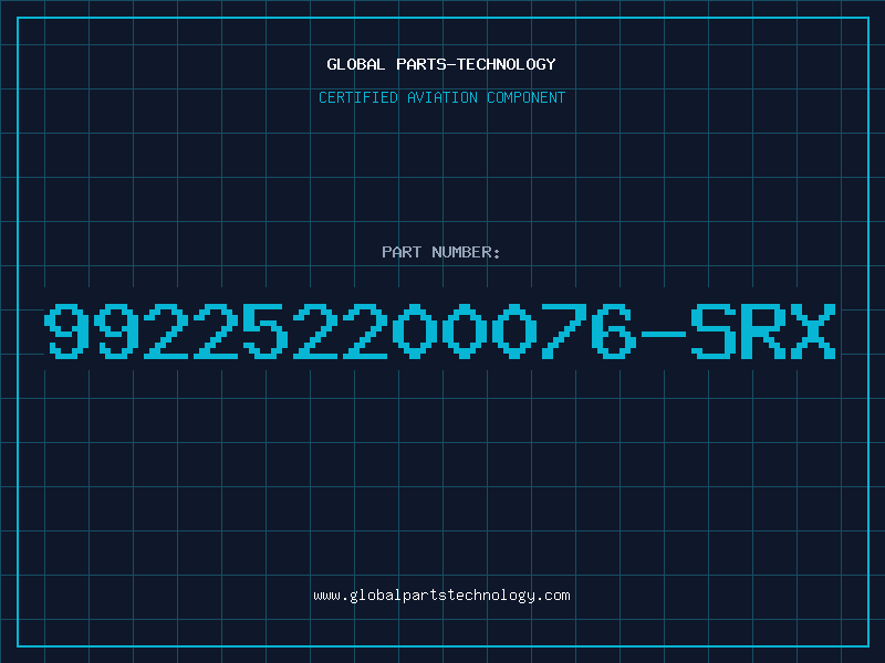 Aviation Part 992252200076-SRX