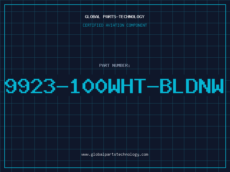 Aviation Part 9923-100WHT-BLDNW
