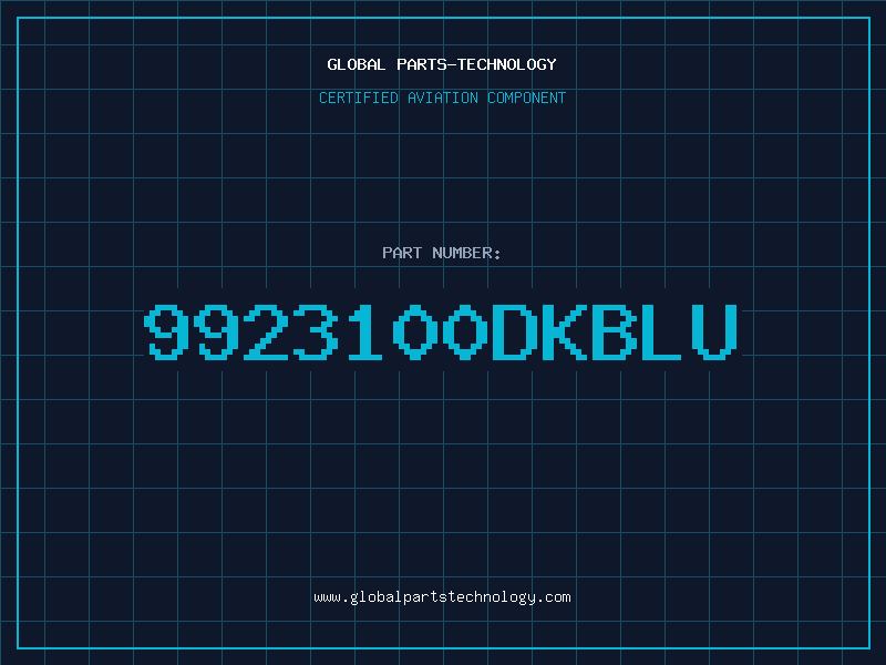 Aviation Part 9923100DKBLU