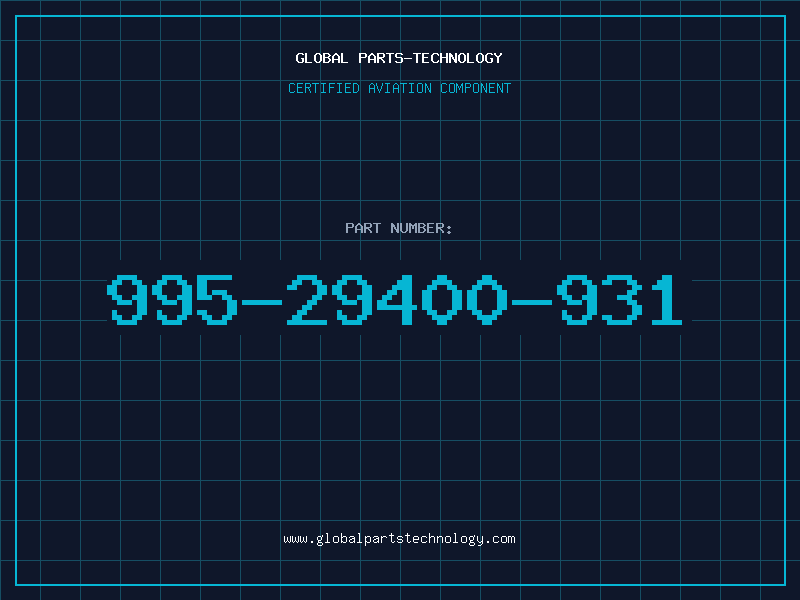 Aviation Part 995-29400-931