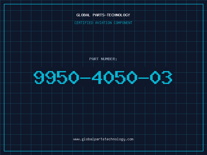 Aviation Part 9950-4050-03