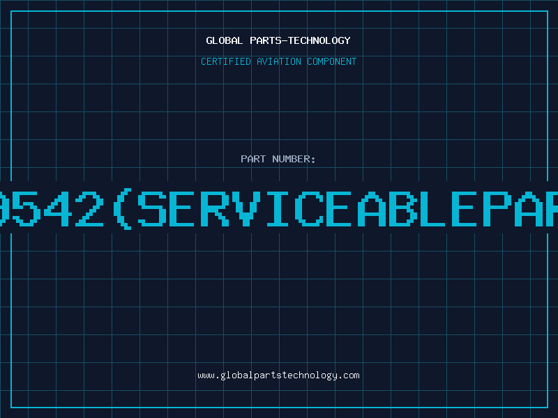 Aviation Part 99542serviceablepart