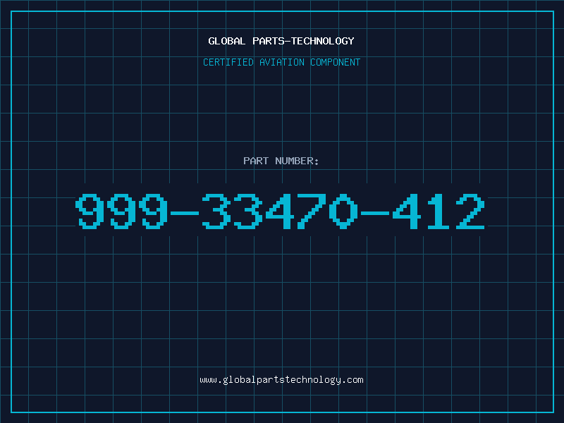 Aviation Part 999-33470-412