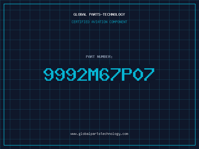 Aviation Part 9992M67P07