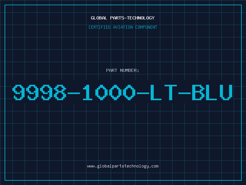 Aviation Part 9998-1000-LT-BLU