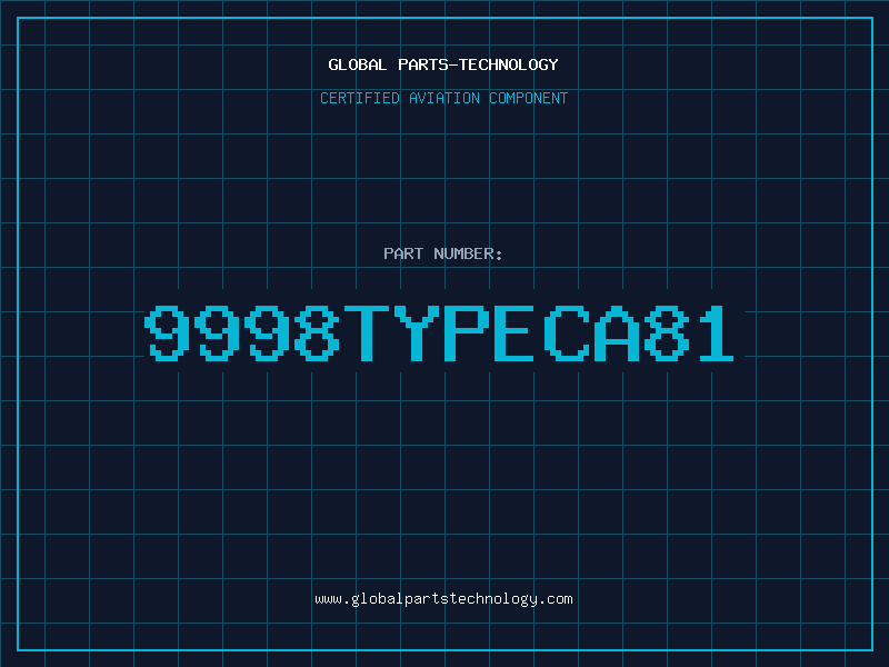 Aviation Part 9998TYPECA81