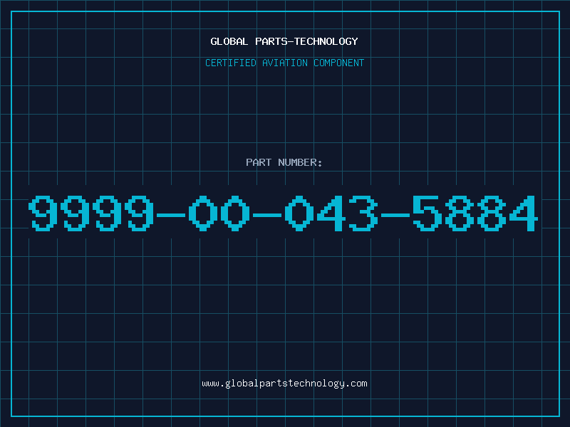 Aviation Part 9999-00-043-5884
