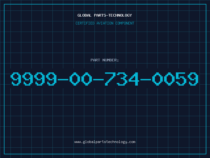 Aviation Part 9999-00-734-0059