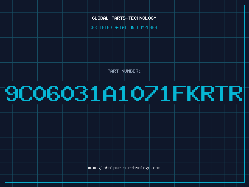 Aviation Part 9C06031A1071FKRTR
