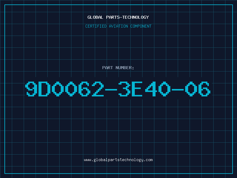 Aviation Part 9D0062-3E40-06
