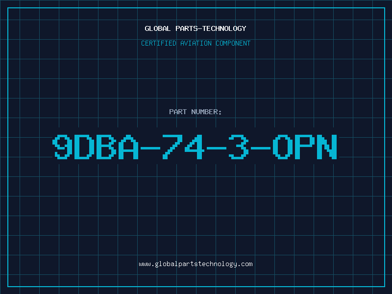 Aviation Part 9DBA-74-3-OPN