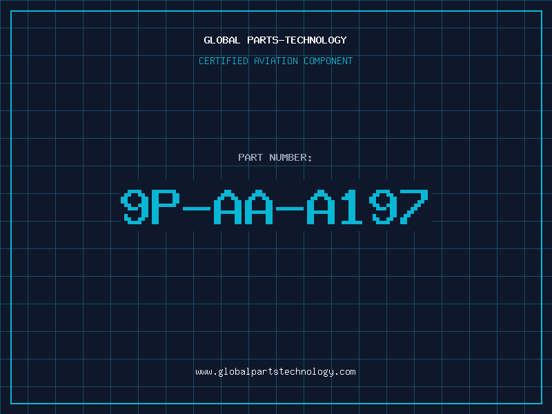 Aviation Part 9P-AA-A197